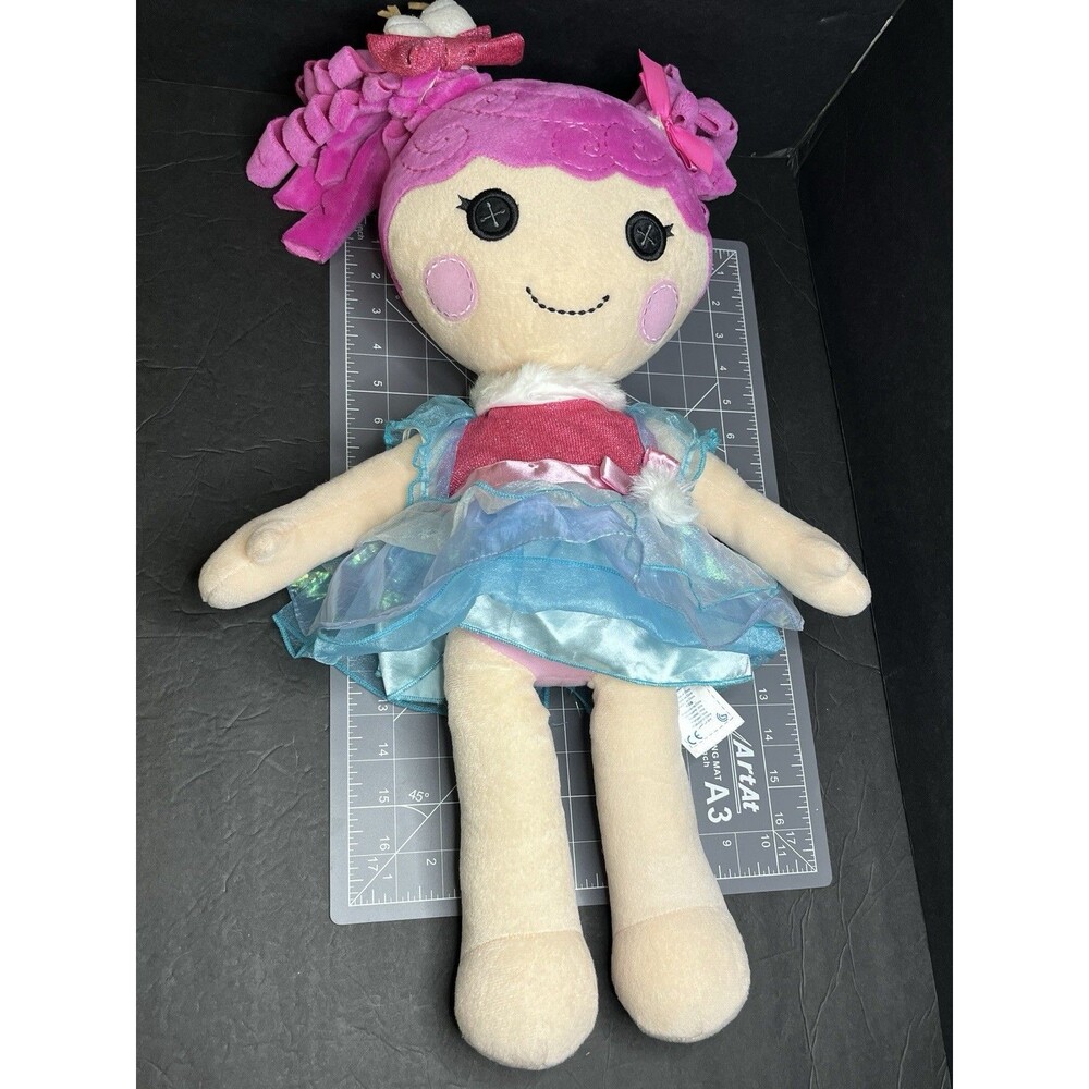 Build A Bear Lalaloopsy Crumbs Sugar Cookie Plush Doll Large 21”  Rare Dress - Picture 2 of 10